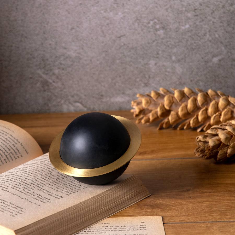 ESQ Living Saturn Decorative Accent - Black