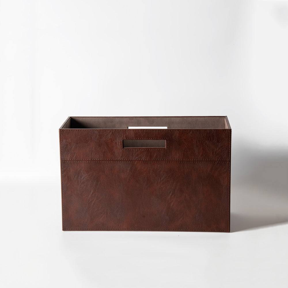 ESQ Living Savoy Magazine Holder - Brown