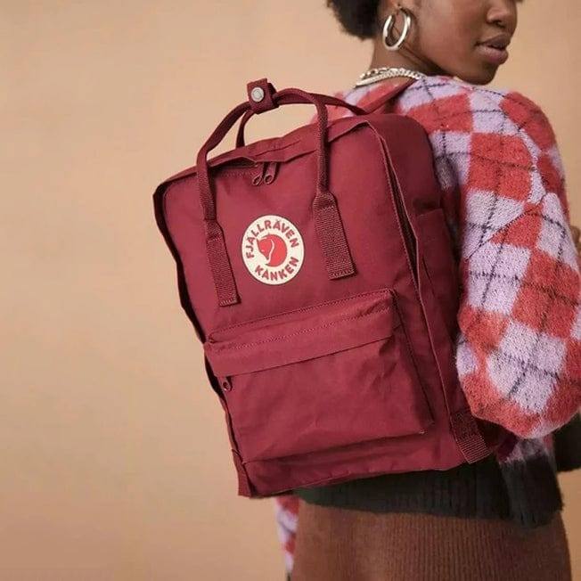 Fjallraven Kanken Backpack Ox Red Modern Quests