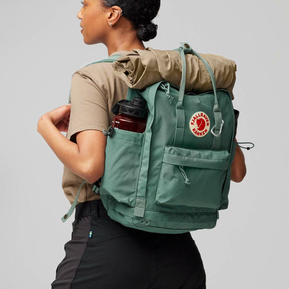 Fjallraven Kanken Outlong Backpack - Frost Green