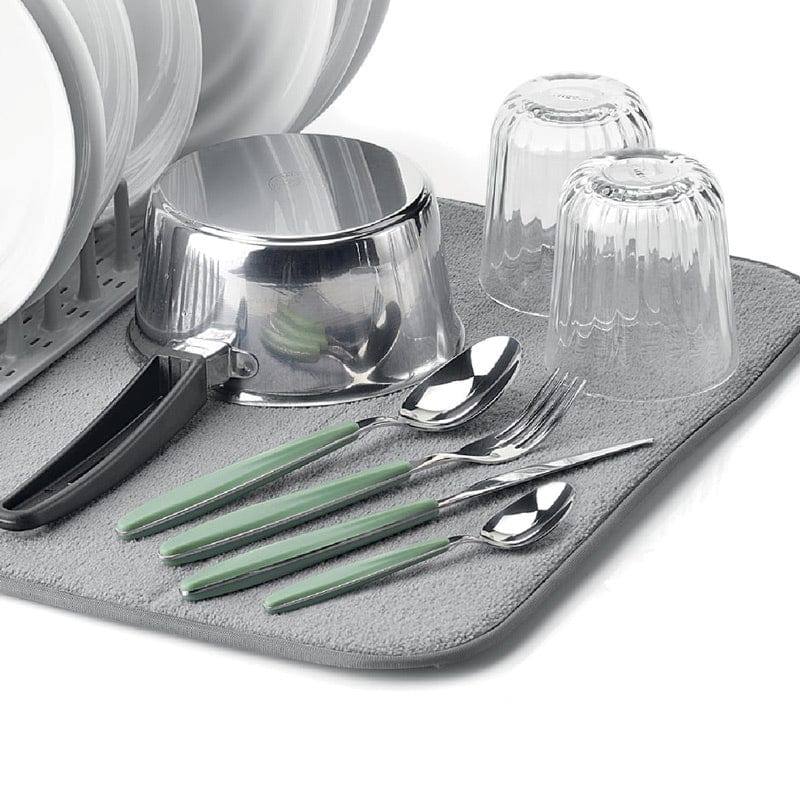 Guzzini Italy My Fusion 24-Piece Cutlery Set - Olive Green