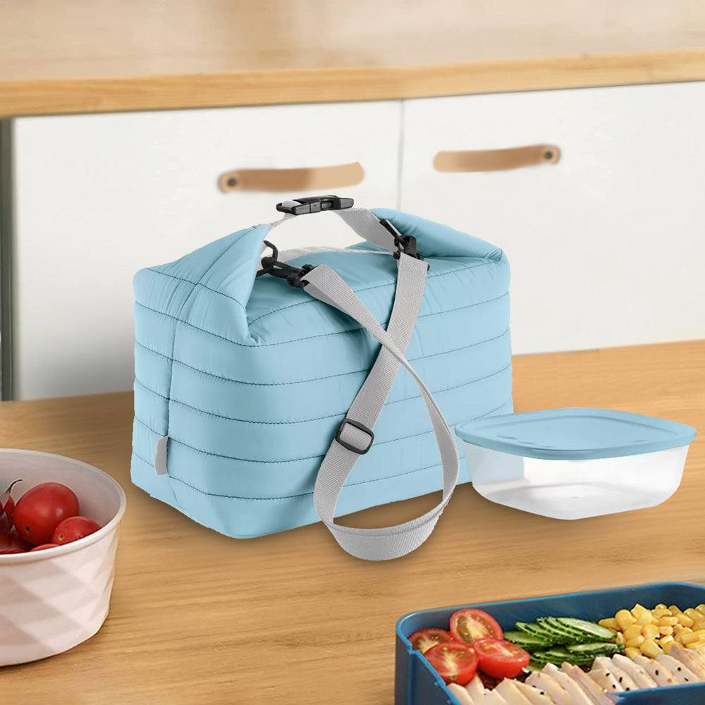 Guzzini Italy On-the-Go Thermal Bag with Container Large - Blue