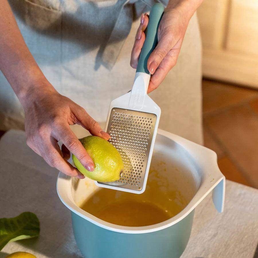 Guzzini Italy Re-Gen Grater - White Green