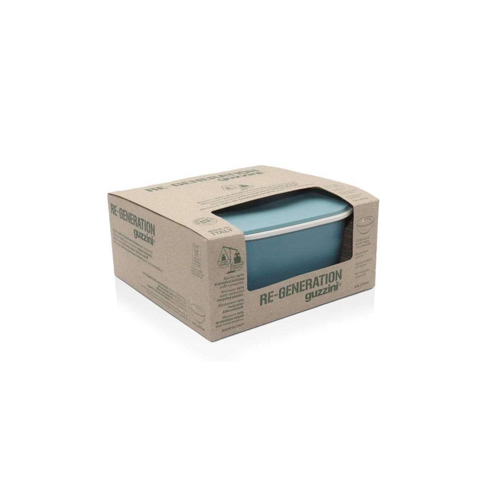 Guzzini Italy Re-Gen Square Storage Box Medium - Powder Blue