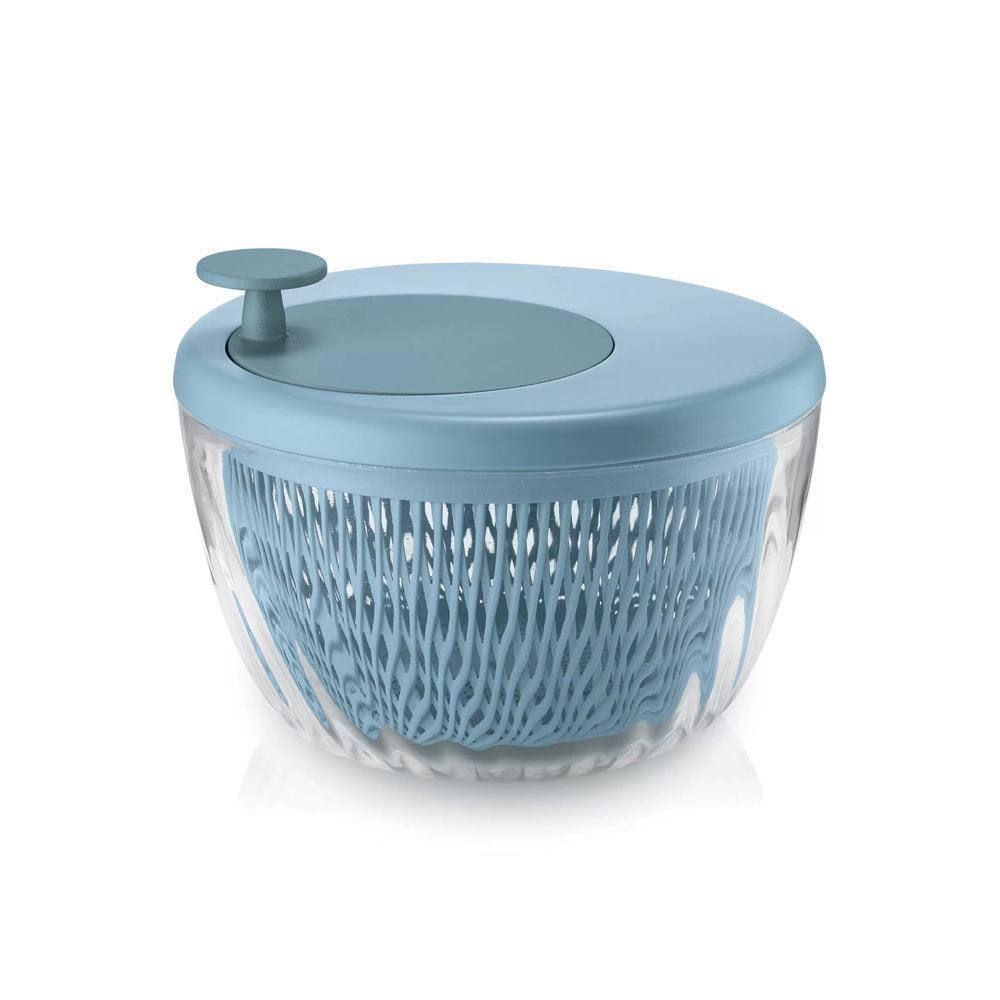 Guzzini Italy Spin & Store Salad Spinner - Blue