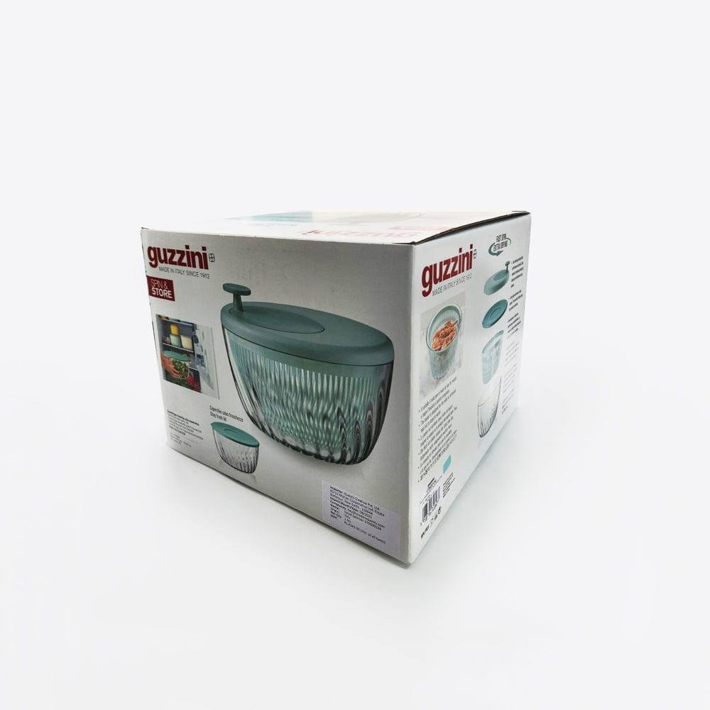 Guzzini Italy Spin & Store Salad Spinner - Blue