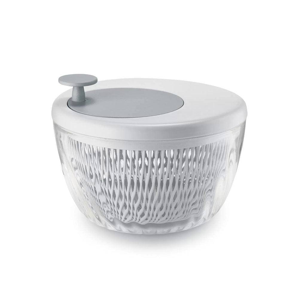 Guzzini Italy Spin & Store Salad Spinner - White