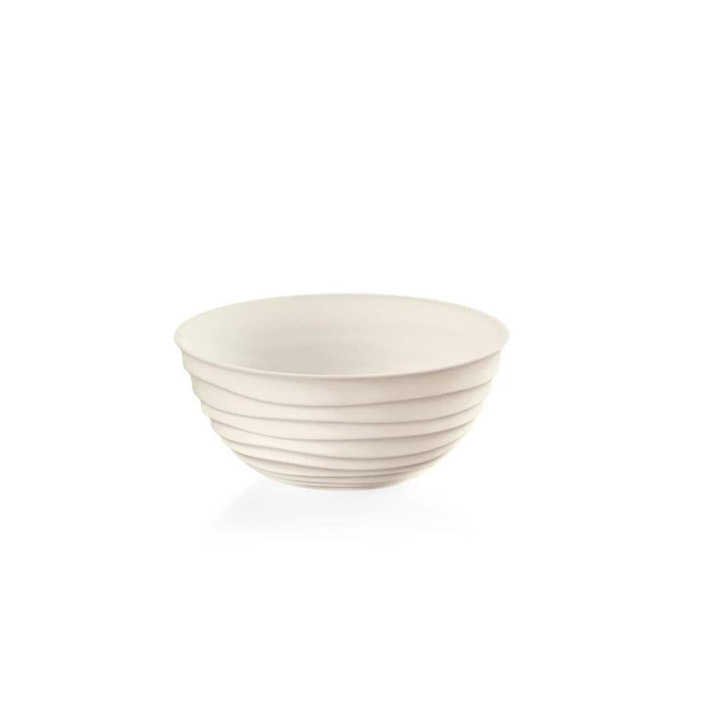 Guzzini Italy Tierra Bowls Small, Set of 2 - Milk White