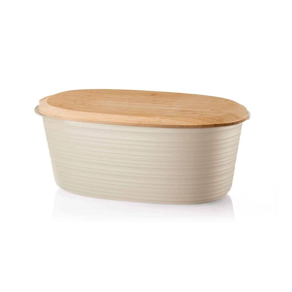 Guzzini Italy Tierra Bread Box - Clay