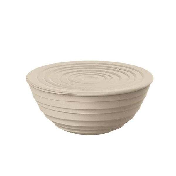 Guzzini Italy Tierra Storage Bowl with Lid Medium - Clay