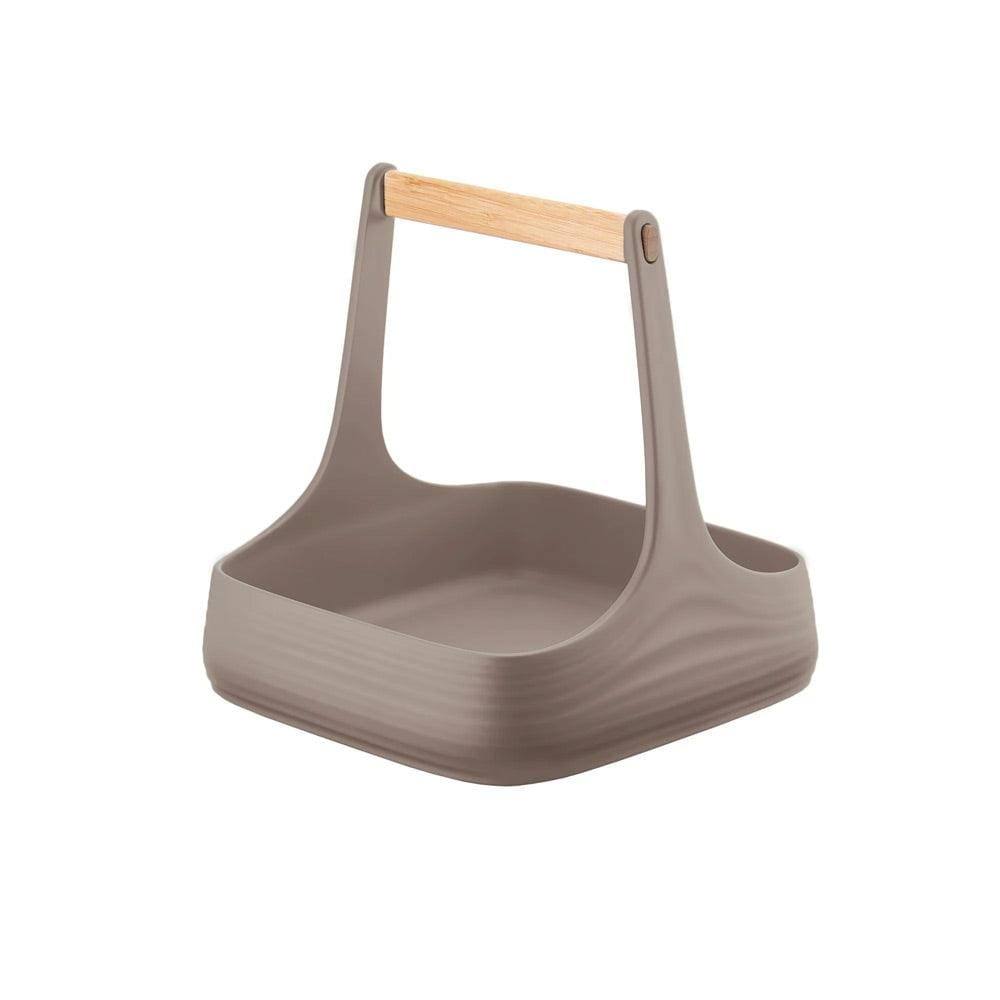 Guzzini Italy Tierra Table Caddy - Taupe