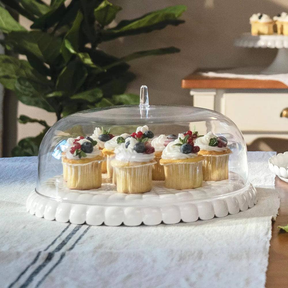 Cake Serving Set 9Pcs From Tolipa – Brown – Otantik Home Bahrain