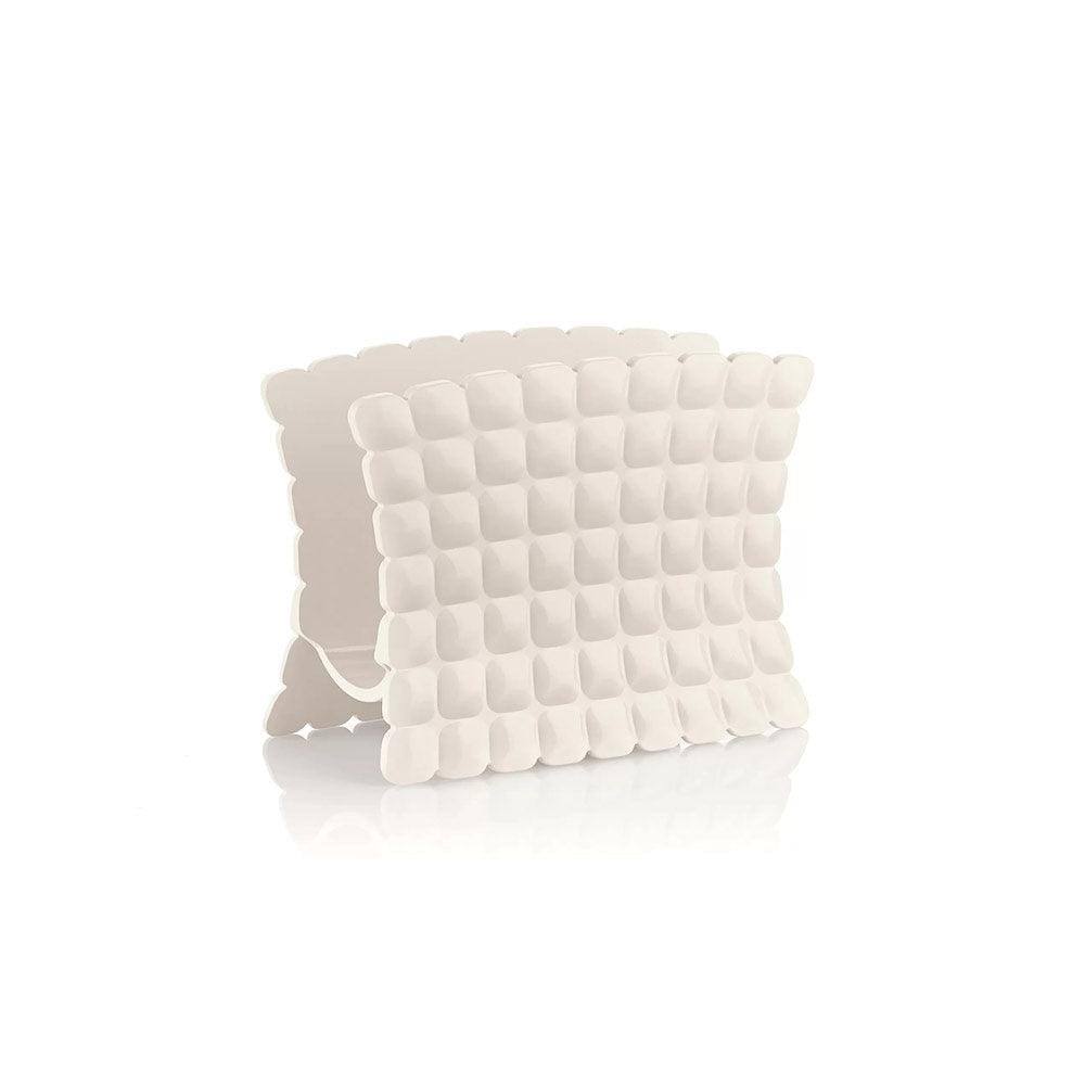 Guzzini Italy Tiffany Table Napkin Holder - Milk White