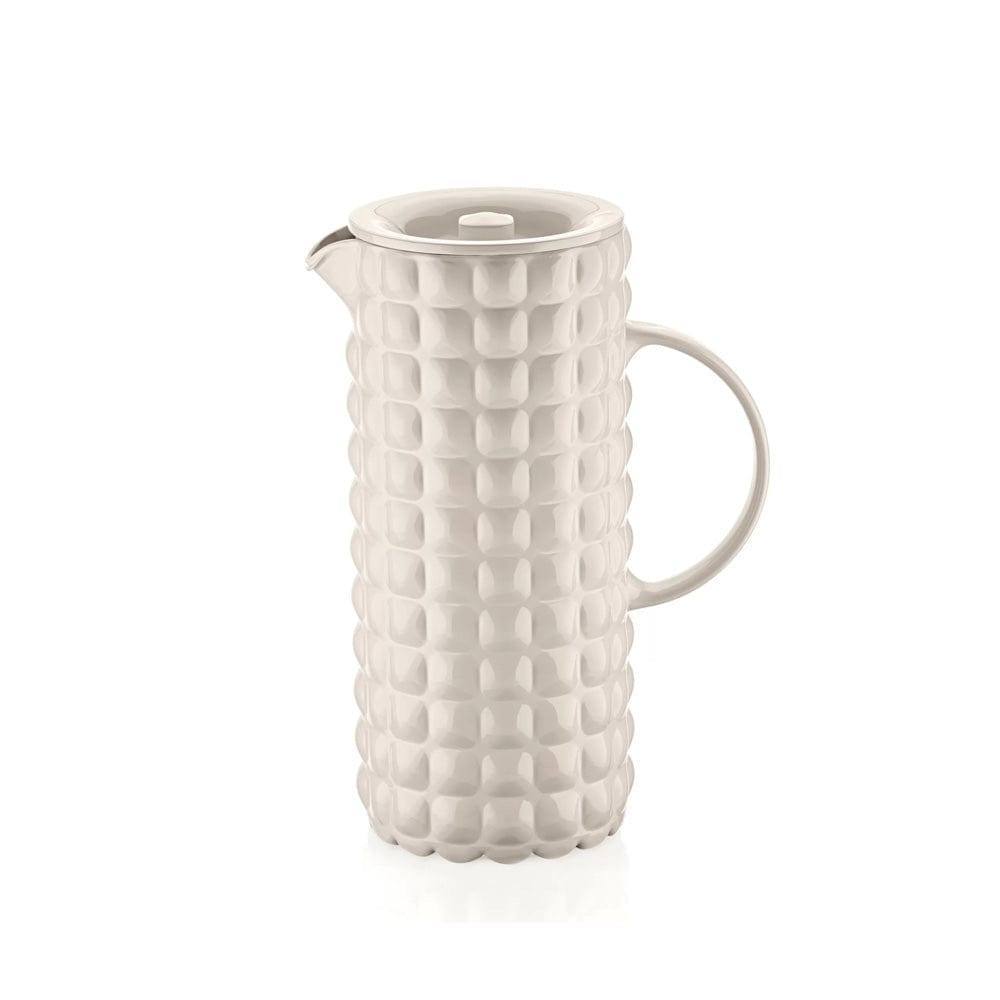 Guzzini - Tierra, recycled plastic tray - Milky white, 41x 22,9 x h4,2 cm | 5000 ml - 175400156 Guzzini - Tierra, recycled plastic tray - Milky white, 41x 22,9 x h4,2 cm | 5000 ml - 175400156