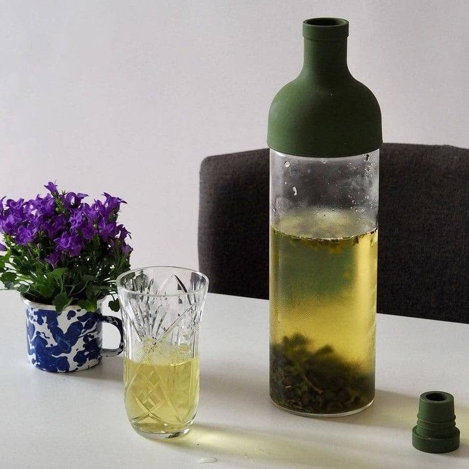 HARIO Cold Brew Bottle - Olive Green - Sugimoto Tea Company
