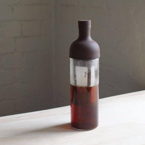 Hario Japan Filter-In Iced Coffee Brew Bottle - Brown