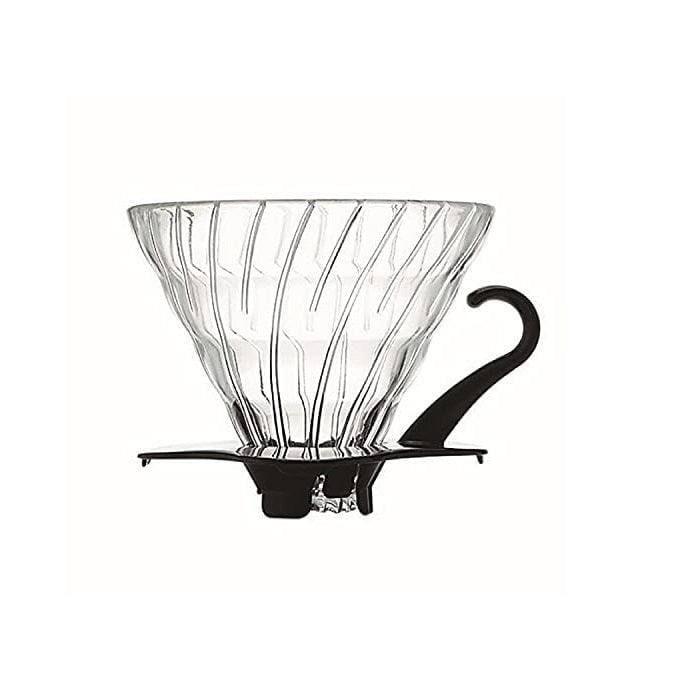 Hario Japan V60-02 Coffee Dripper Glass - Black