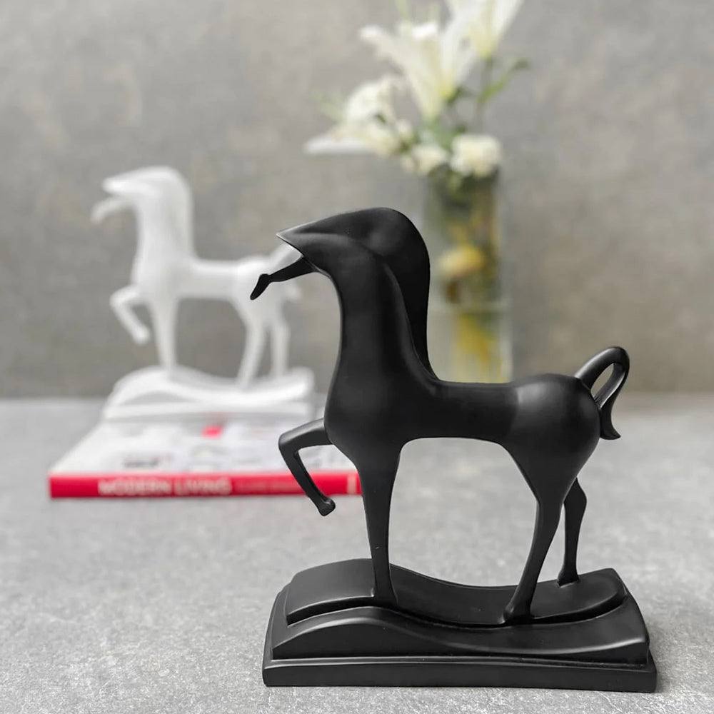 Home Artisan Artemis Horse Sculpture - Black