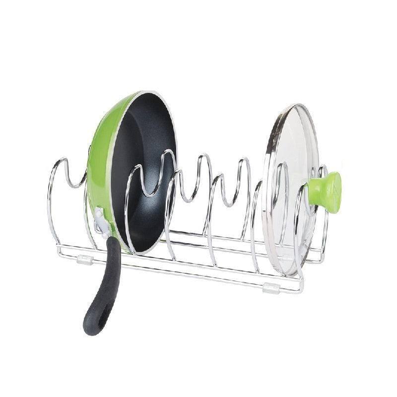 iDesign Classico Stainless Steel Cookware Organizer