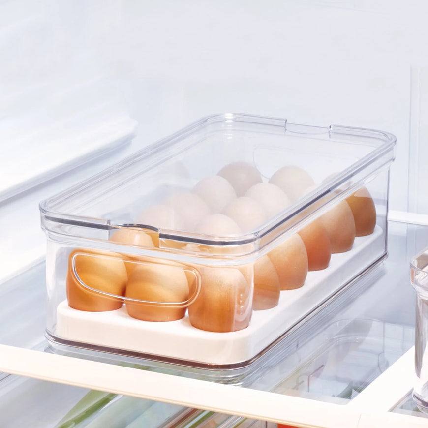 iDesign Crisp Egg Bin with Lid