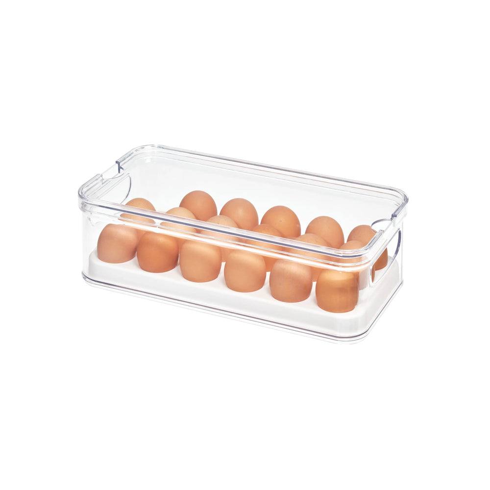 iDesign Crisp Egg Bin with Lid