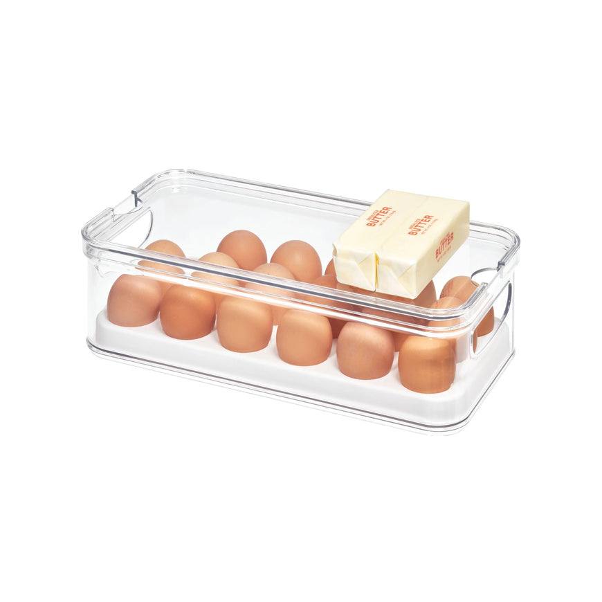 iDesign Crisp Egg Bin with Lid