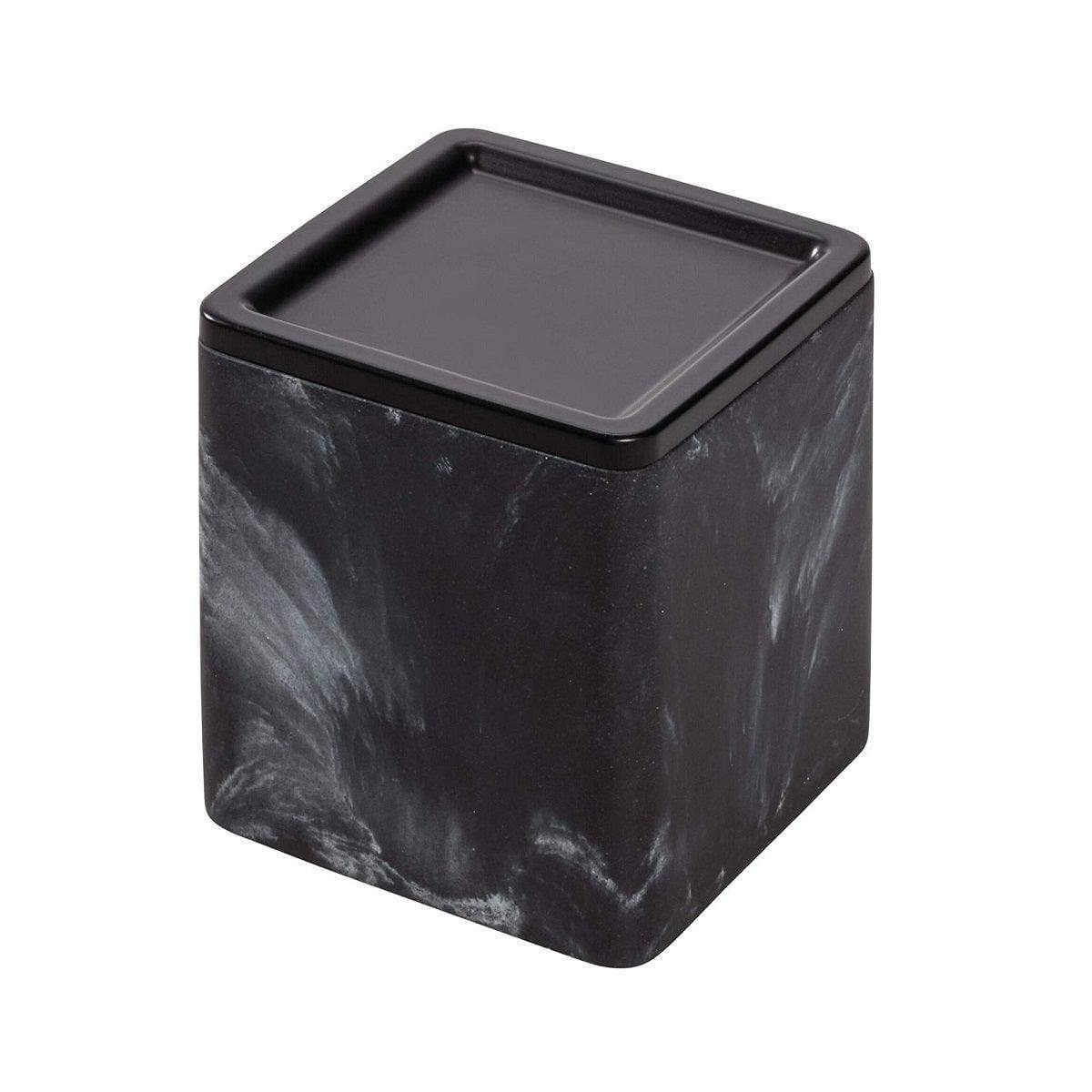 iDesign Dakota Canister - Black Marble