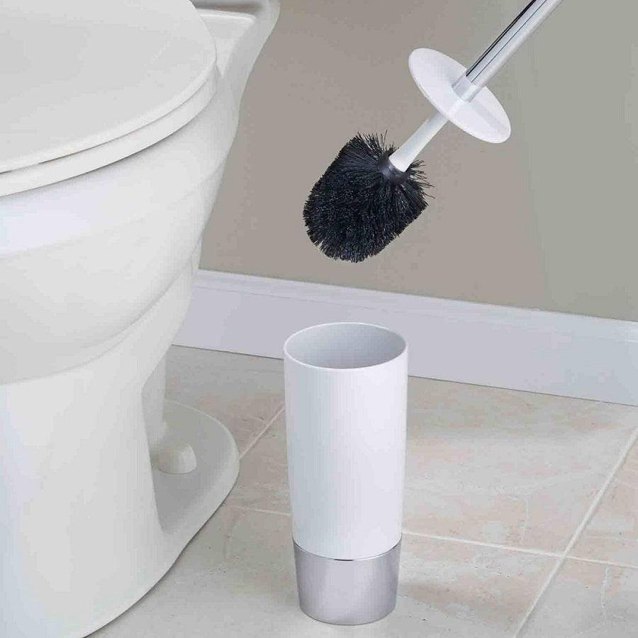 iDesign Duetto Toilet Bowl Brush & Holder