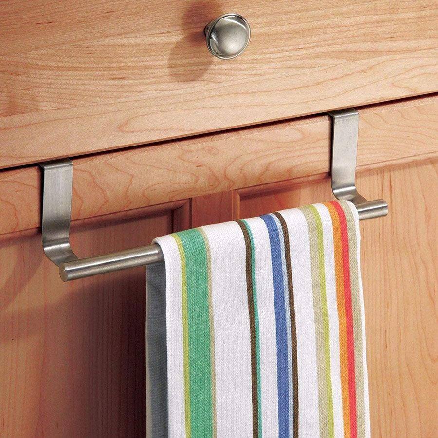 iDesign Forma Over Cabinet Towel Bar - Stainless Steel