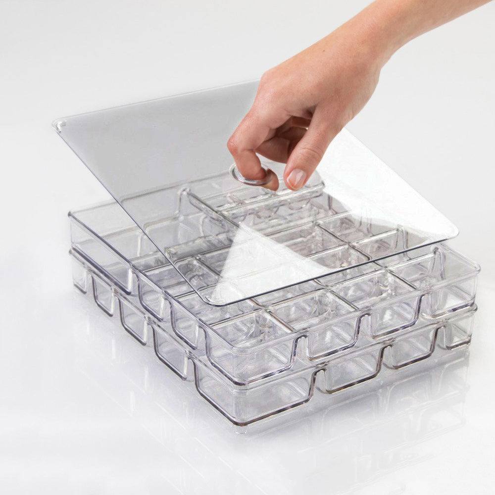 iDesign Linus Stackable Jewellery Tray with Layer