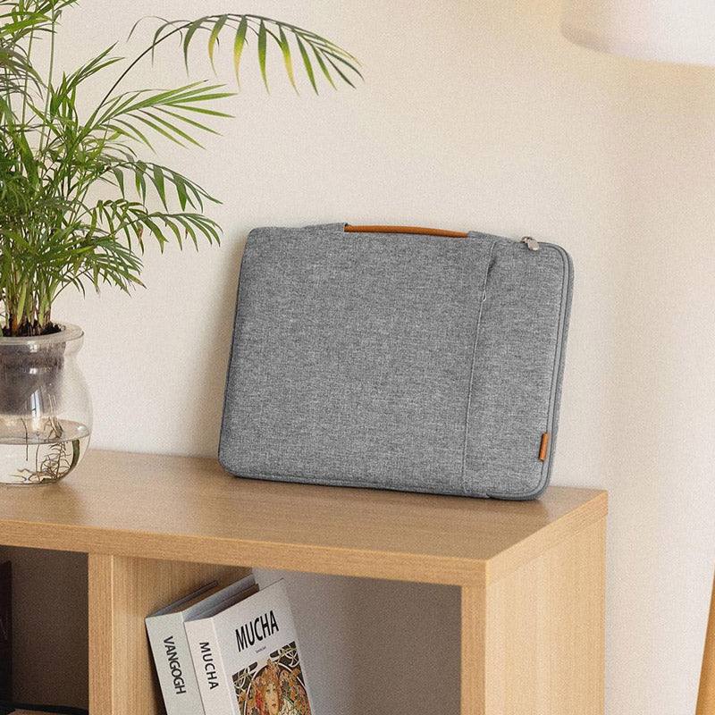 Inateck EdgeKeeper Laptop Briefcase - Grey 14 Inches