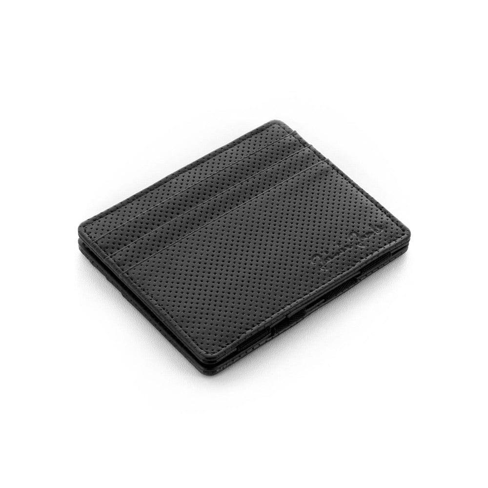 Jaimie Jacobs Germany Flap Boy Slim Wallet - Perforated Black