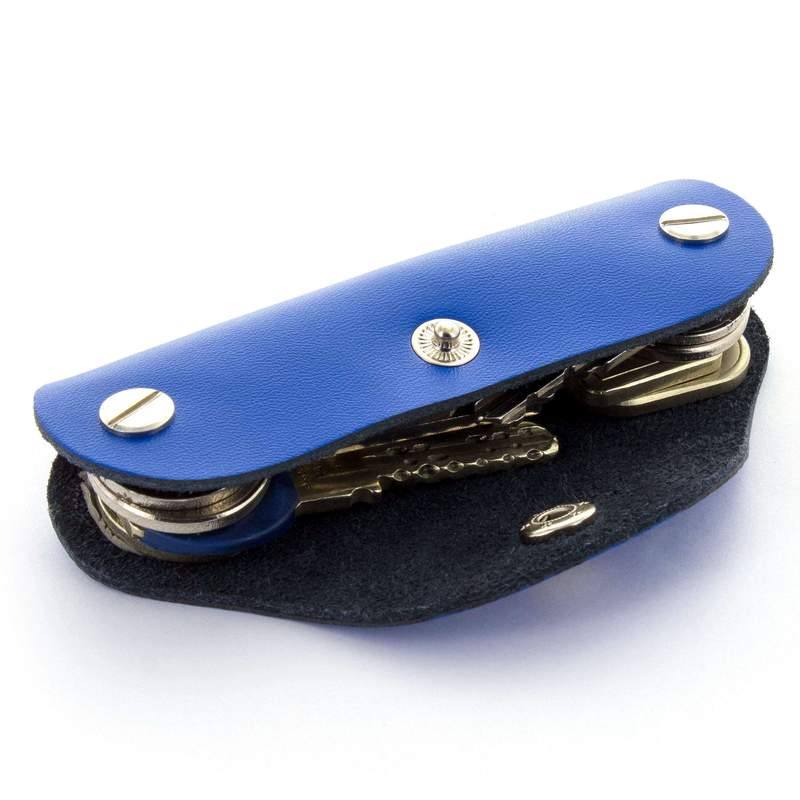 Jaimie Jacobs Germany Key Boy Leather Key Organiser - Blue