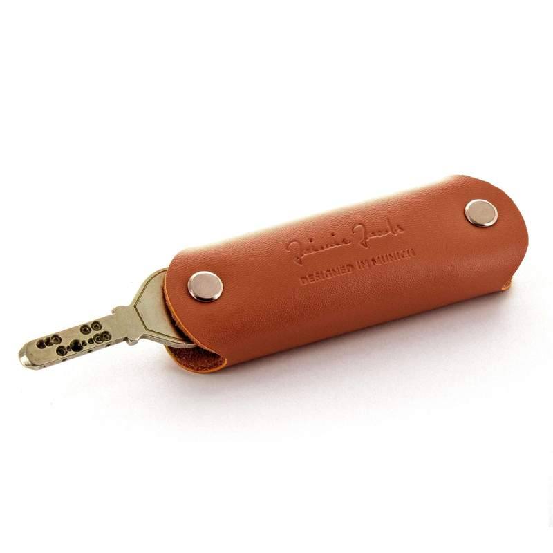 Jaimie Jacobs Germany Key Boy Leather Key Organiser - Brown