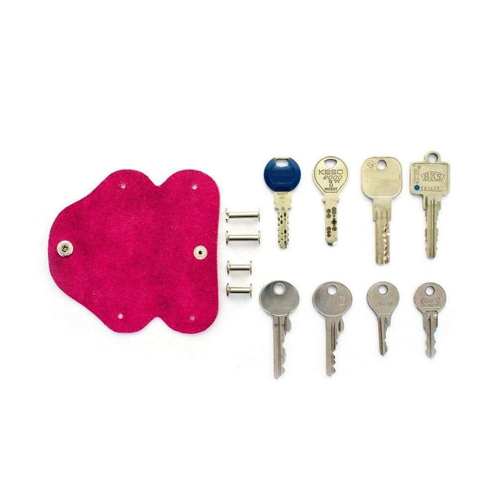 Jaimie Jacobs Germany Key Boy Leather Key Organiser - Pink