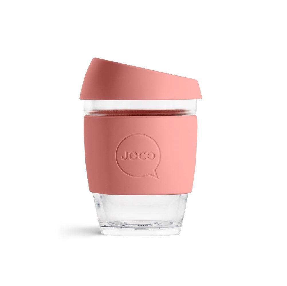 Joco Australia Reusable Glass Cup 345ml - Terracotta