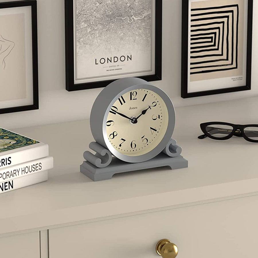 Jones Clocks Saloon Mantel Clock - French Navy