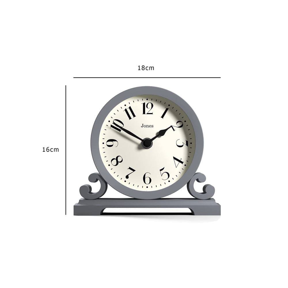 Jones Clocks Saloon Mantel Clock - French Navy