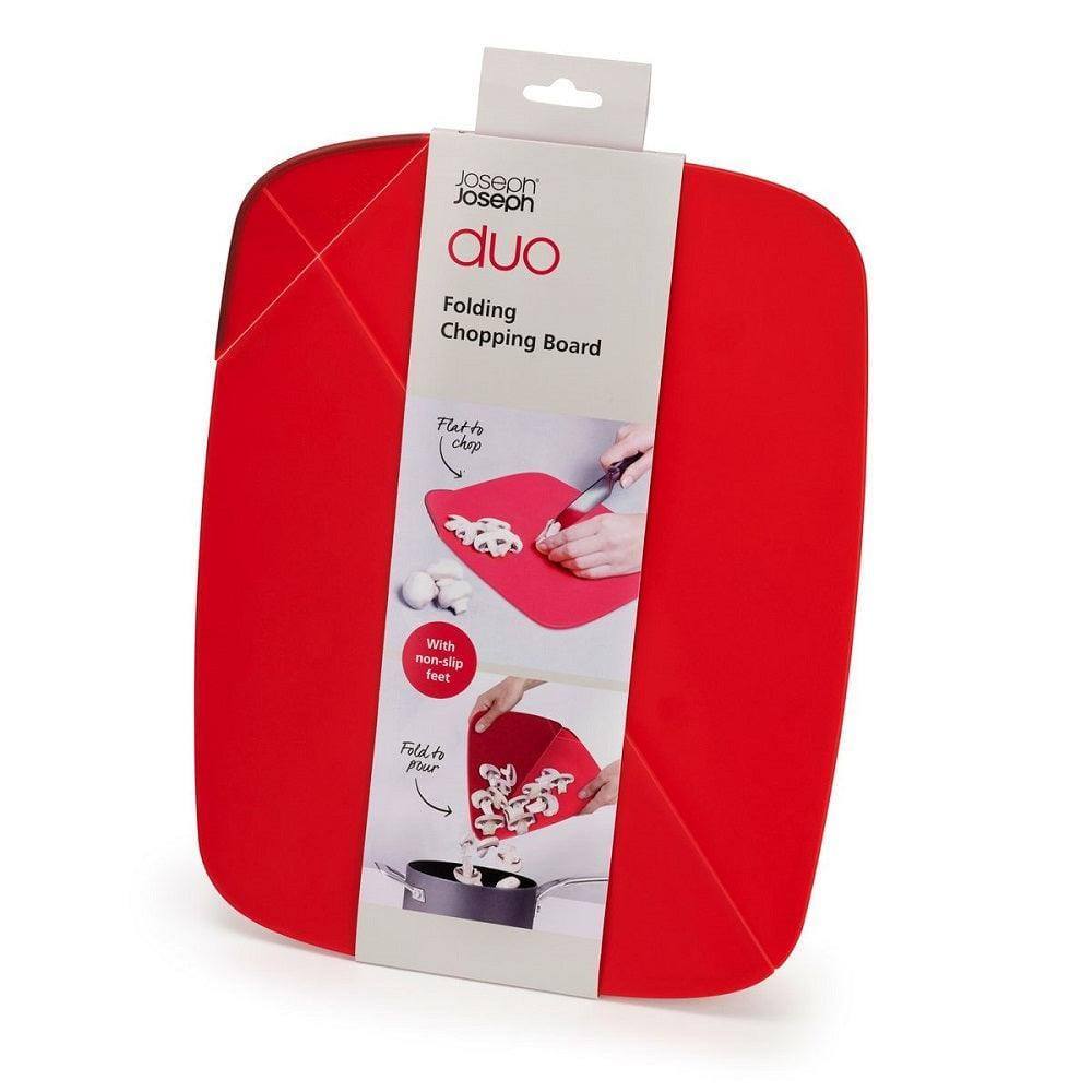 Joseph Joseph Duo Folding Chopping Board - Red