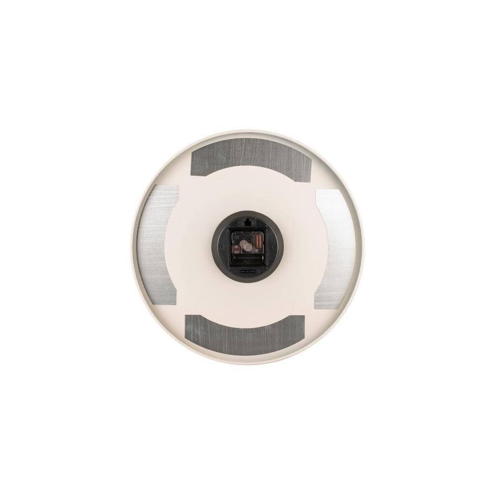 Karlsson Netherlands Charm Engraved Numbers Wall Clock 30cm - Warm Grey