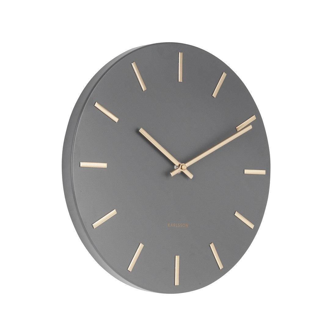 Karlsson Netherlands Charm Wall Clock 30cm - Grey