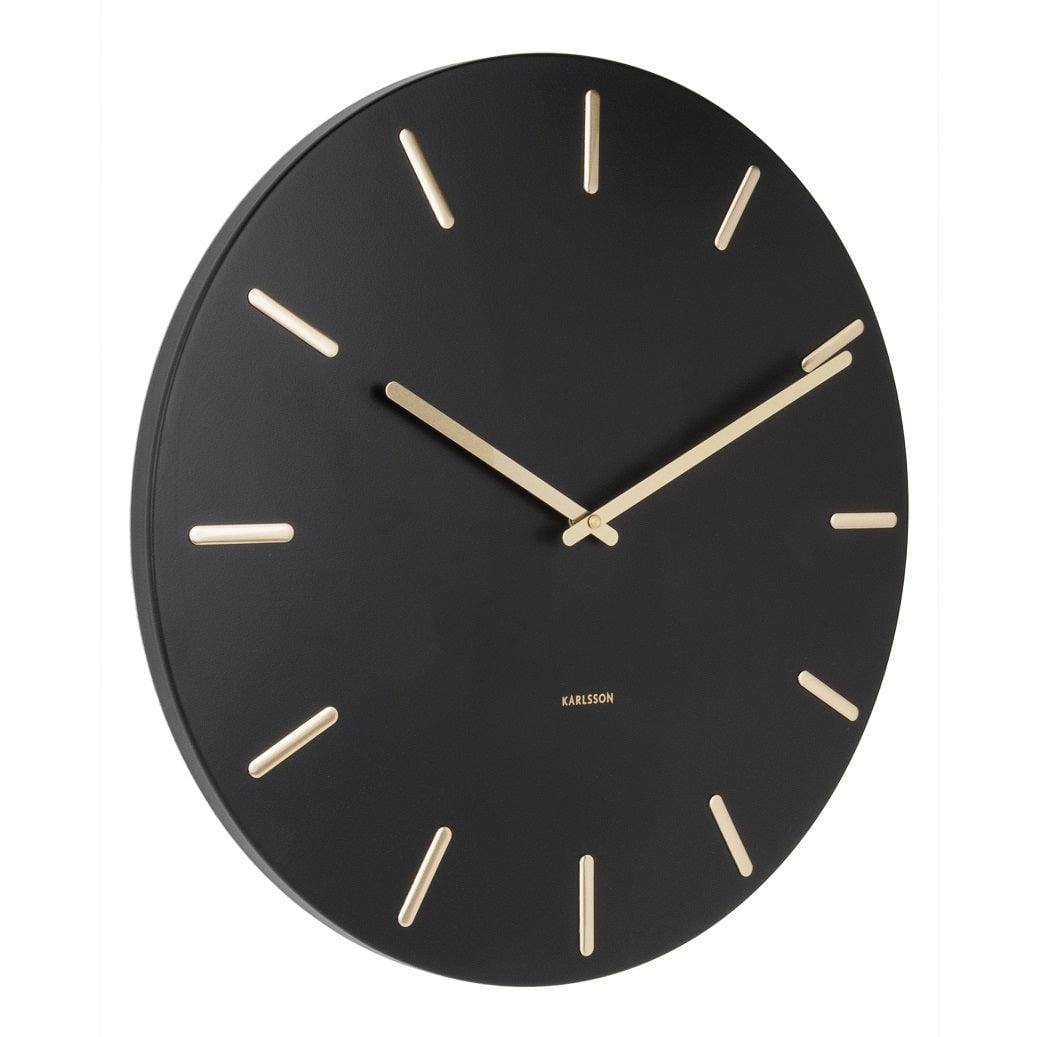 Karlsson Netherlands Charm Wall Clock 45cm - Black