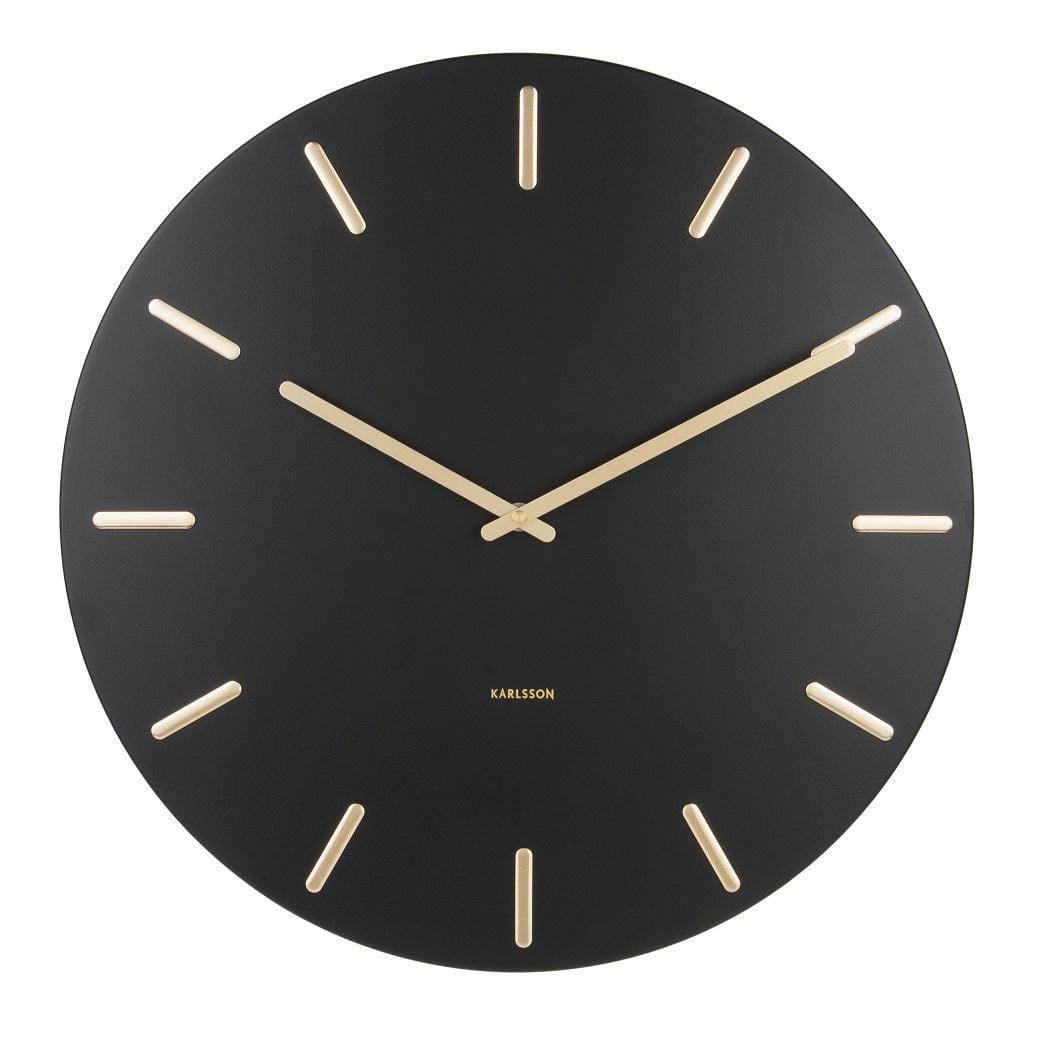 Karlsson Netherlands Charm Wall Clock 45cm - Black