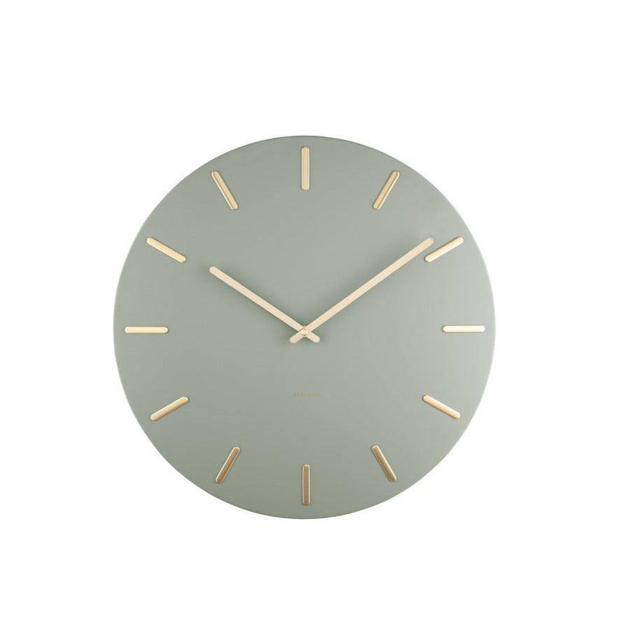 Karlsson Netherlands Charm Wall Clock 45cm - Jungle Green