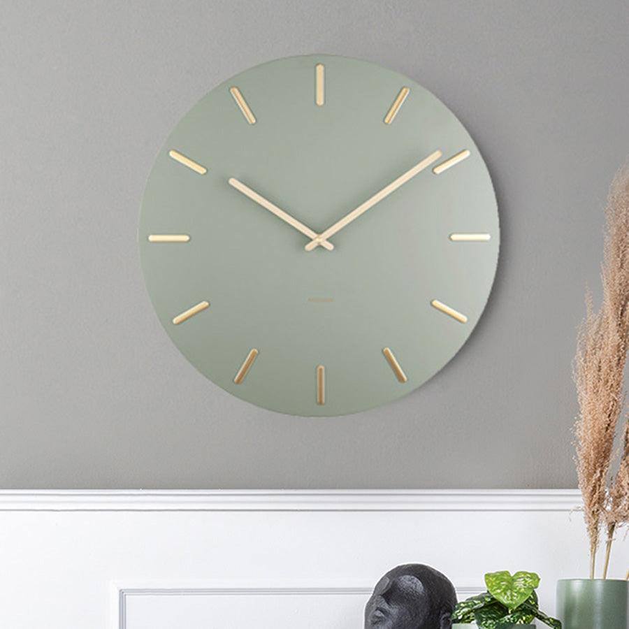 Karlsson Netherlands Charm Wall Clock 45cm - Jungle Green