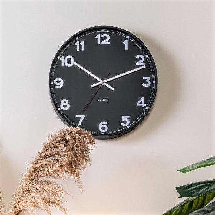 Karlsson Netherlands Classic Wall Clock 40cm - Black