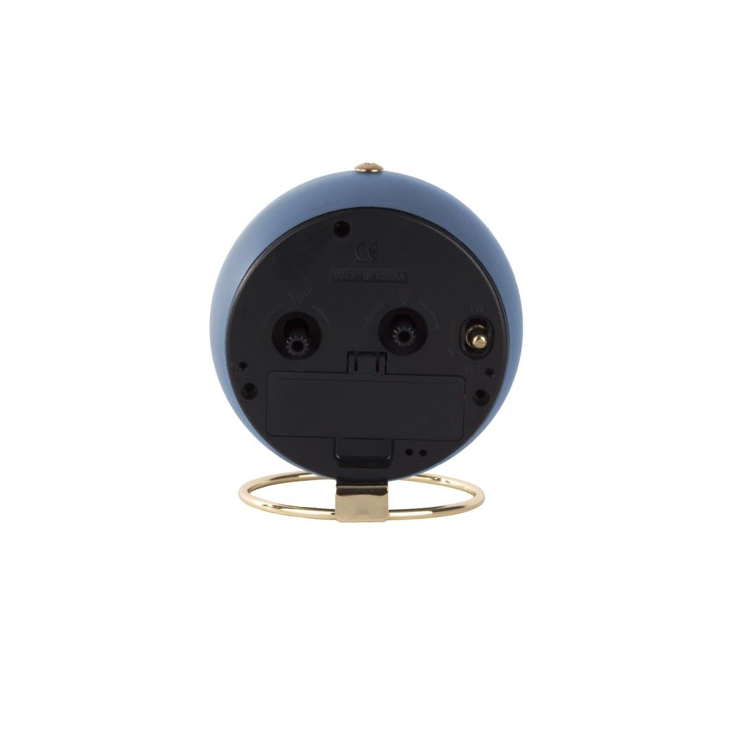 Karlsson Netherlands Globe Alarm Clock - Blue Gold