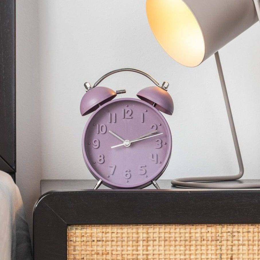 Karlsson Netherlands Iconic Alarm Clock - Purple