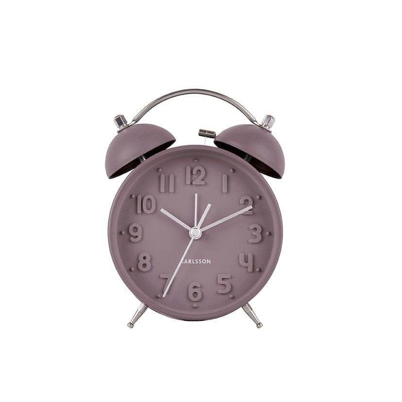 Karlsson Netherlands Iconic Alarm Clock - Purple