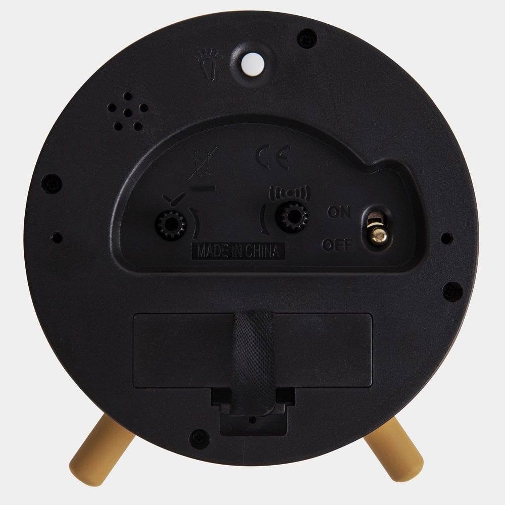 Karlsson Netherlands Index Alarm Clock - Mustard Yellow